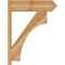 Ekena Millwork Westlake Rough Sawn Arts and Crafts Outlooker, Western Red Cedar, 8"W x 28"D x 36"H OUT08X28X36WTL03RWR - alternate 4